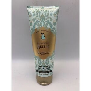Bath & Body Works‎ Pear Creme Brule Ultimate Hydration Body Cream 8 oz New